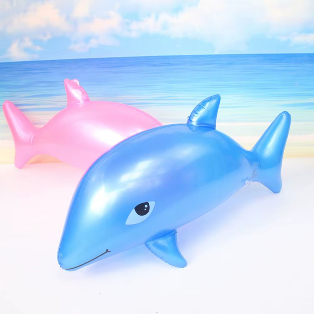 Matelas Gonflable Dauphin en PVC pour Piscine et Plage