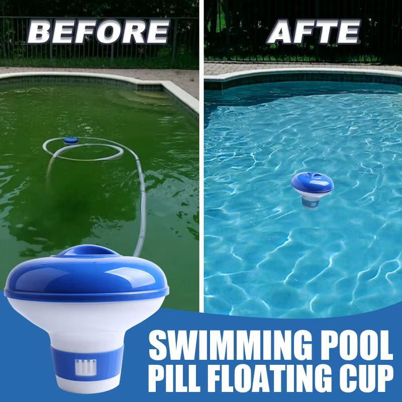 Distributeur de chlore flottant pour piscine