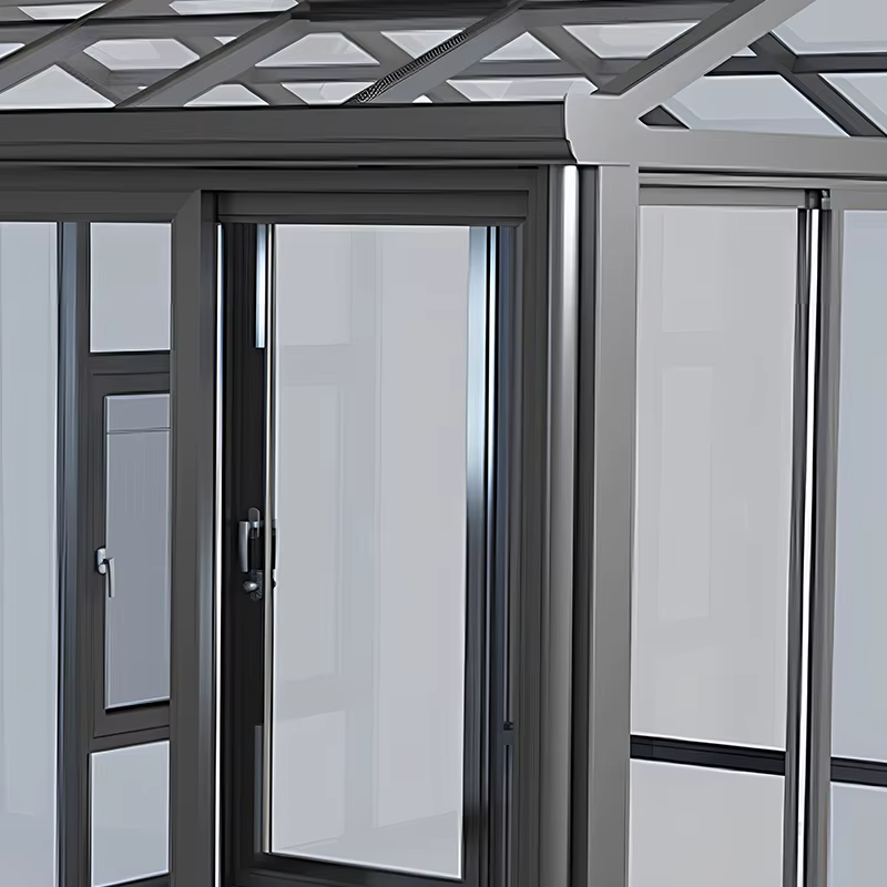 Couverture de piscine télescopique en aluminium sur mesure