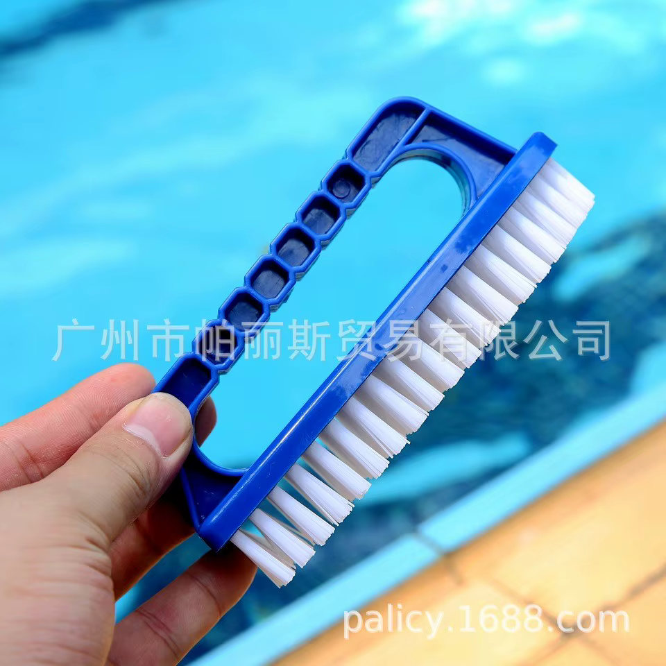 Brosse à poils rigides pour piscine