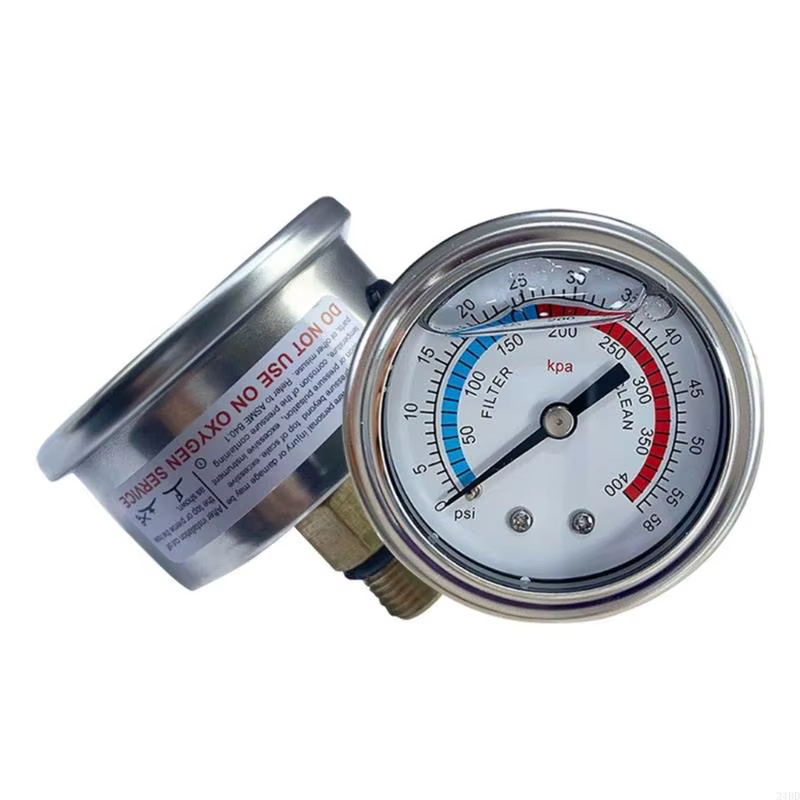 Manomètre haute précision pour système Filtration piscine