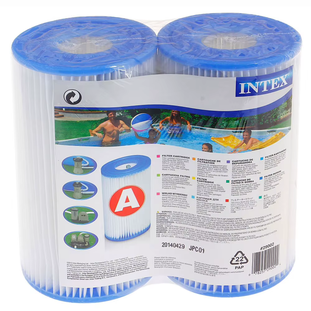 Filtre de piscine Intex de type