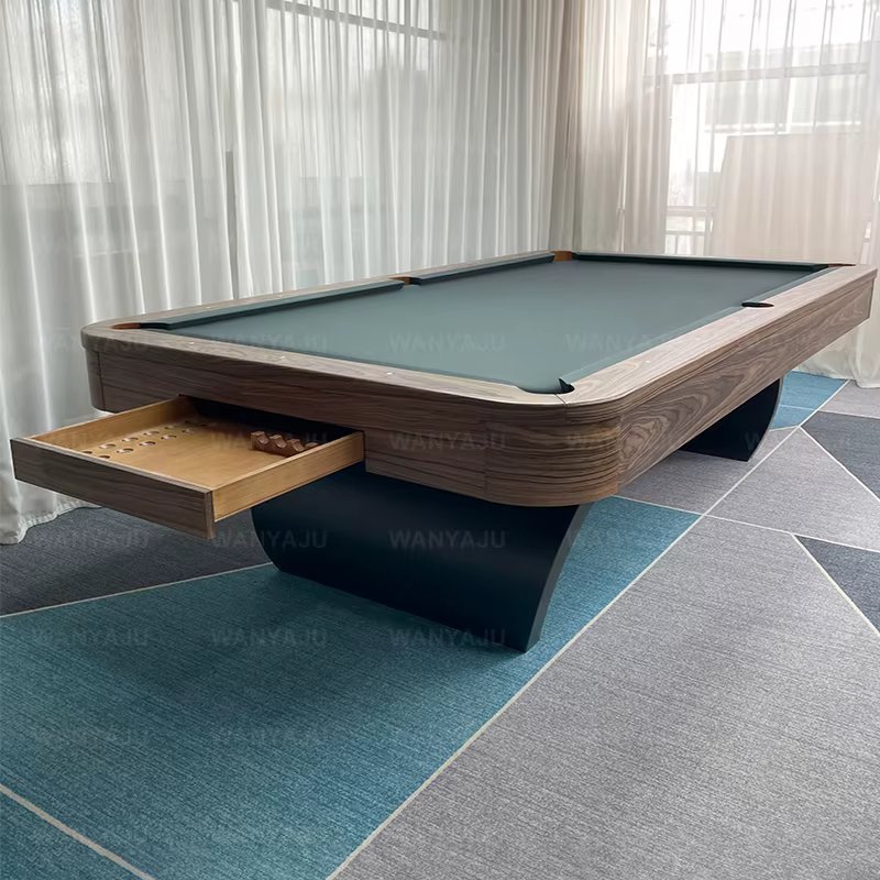 Table de billard multi-jeu de tennis de table Tavolo 3 en 1 avec table de billard supérieure de restaurant