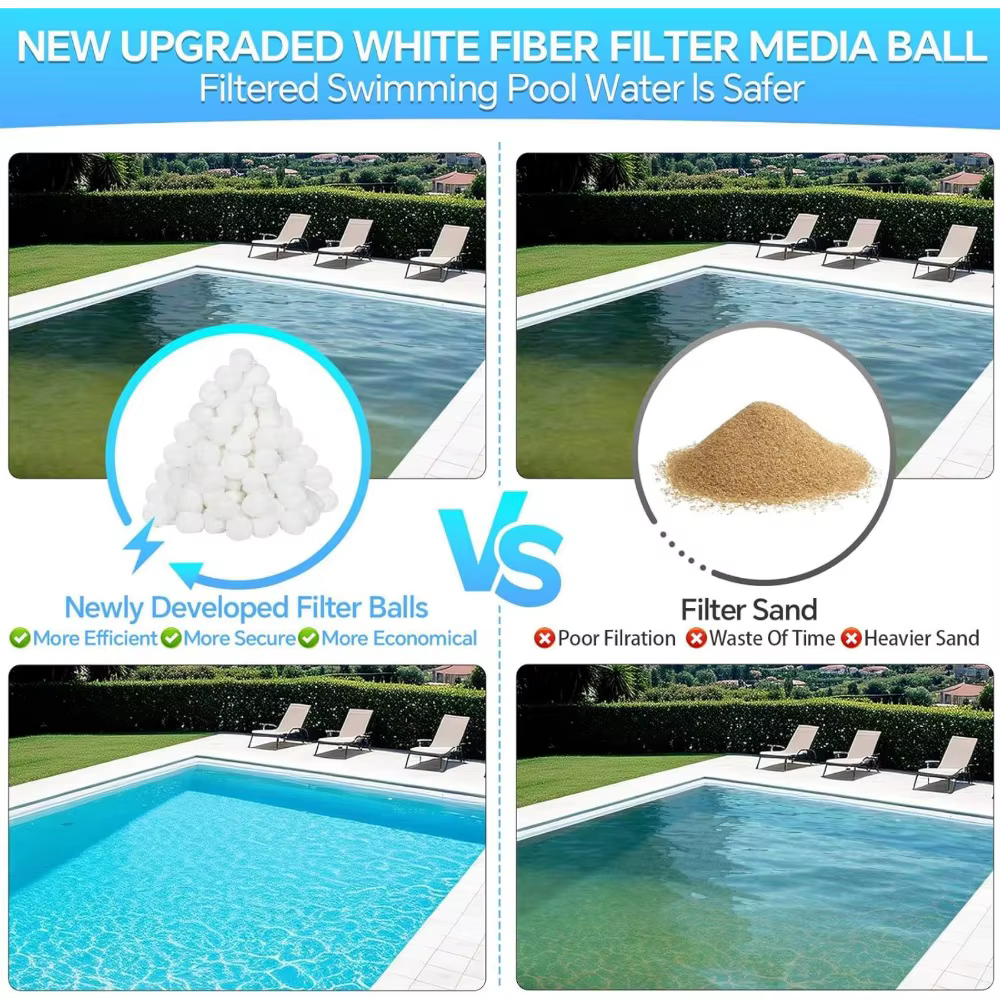 Boules de nettoyage de filtre de piscine 200/500/700g