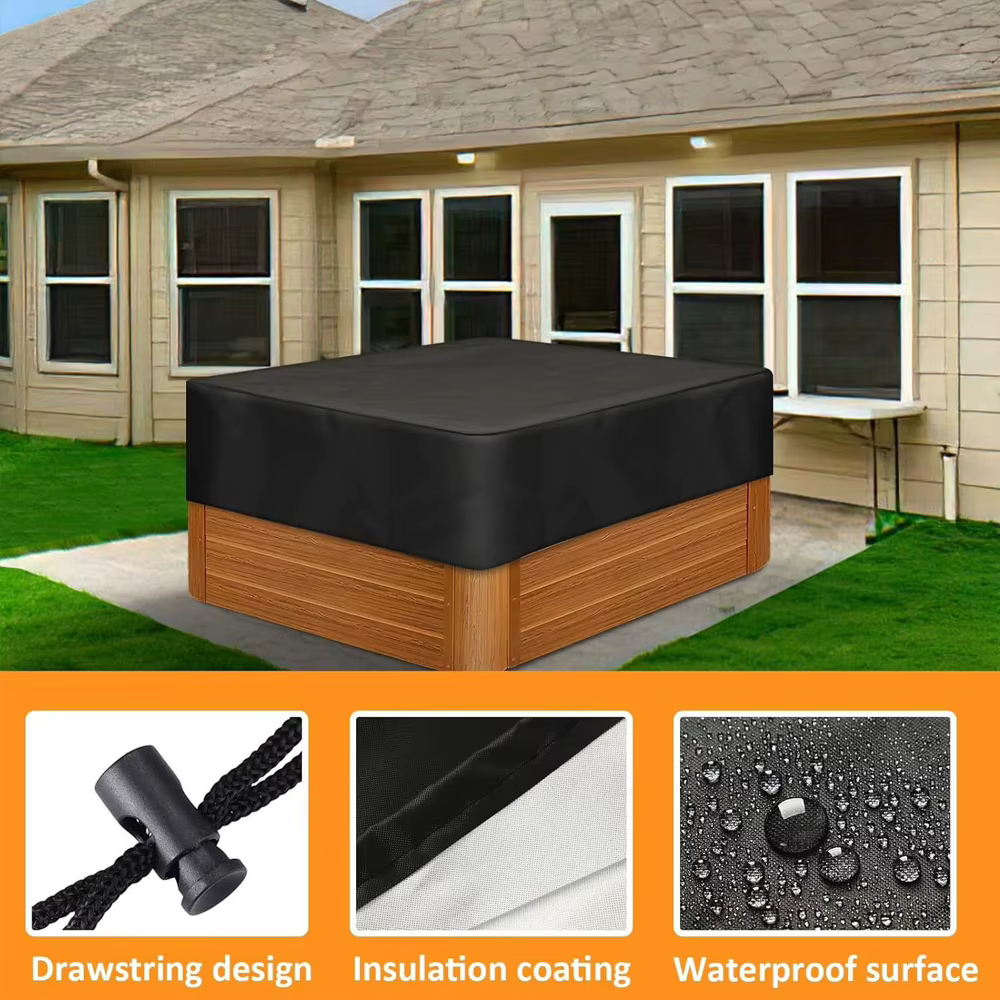 Couverture de piscine pour jardin et cour