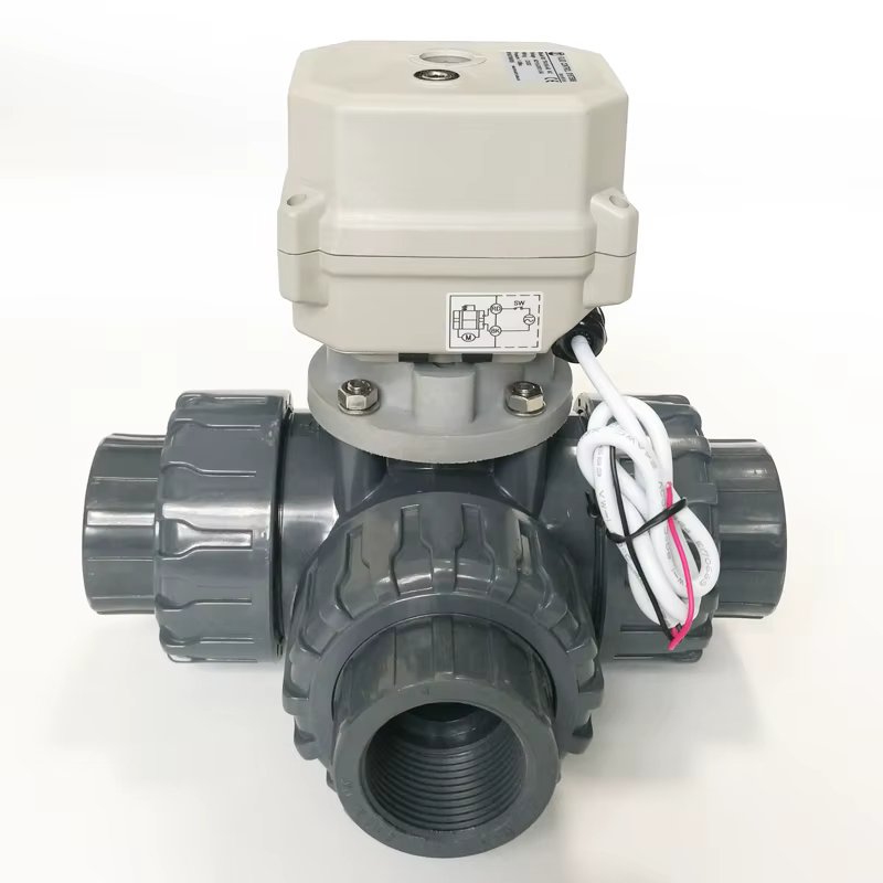 Ture Union – vanne d'eau électrique 3 voies 2 "