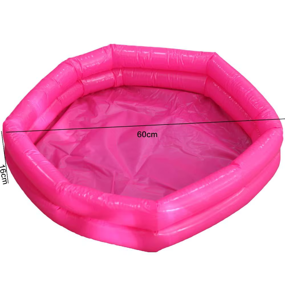 Piscine gonflable d'été Portable 60cm PVC bébé