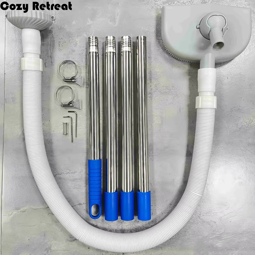 Aspirateur de piscine portatif à aspiration automatique pour piscine et patio