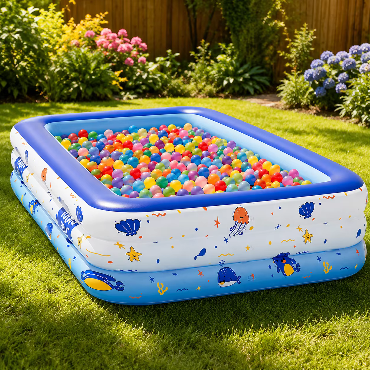 Piscine gonflable familiale de grande taille pour adultes