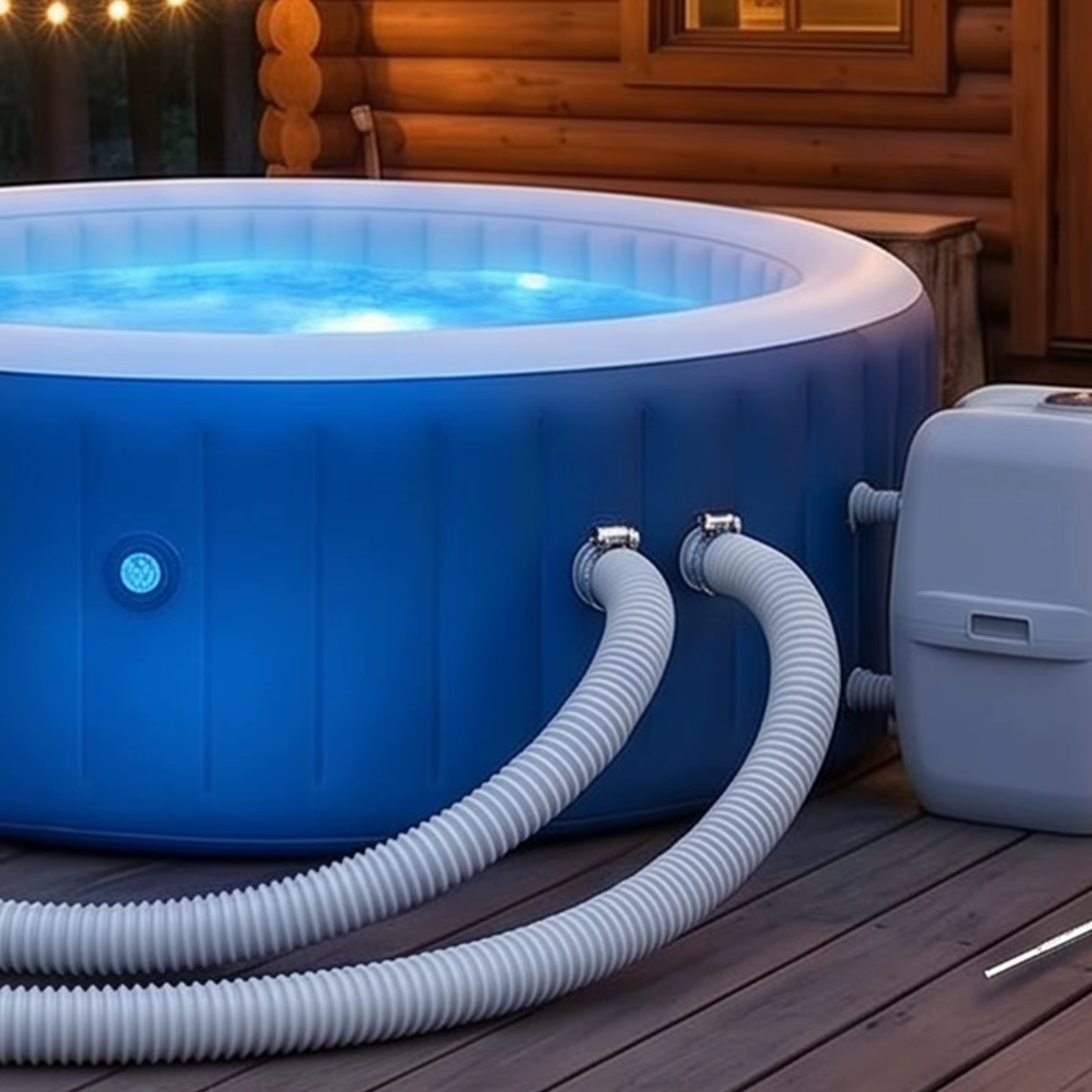 Tuyaux flexibles pour pompes filtrantes de 1,5 m, tuyaux de filtration pour piscines hors sol, tuyau de piscine en PE pour accessoires INTEX 300/330/530/1000