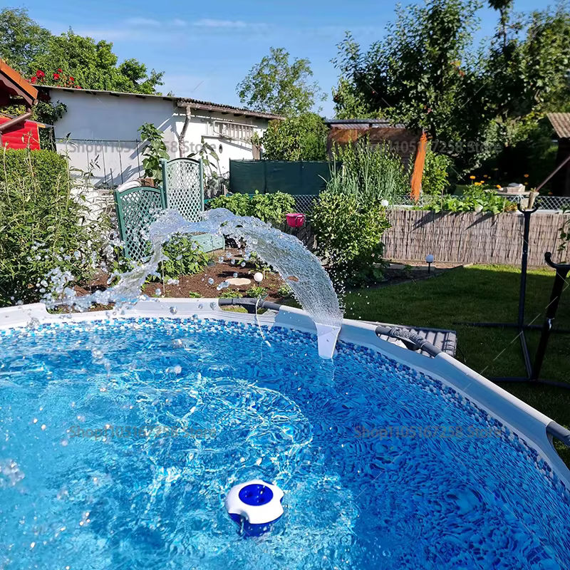 Fontaine de piscine, buse à installer directement compatible avec les piscines à structure Bestway/Intex