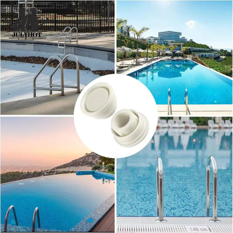 Bouchons de pare-chocs d'échelle de piscine en caoutchouc