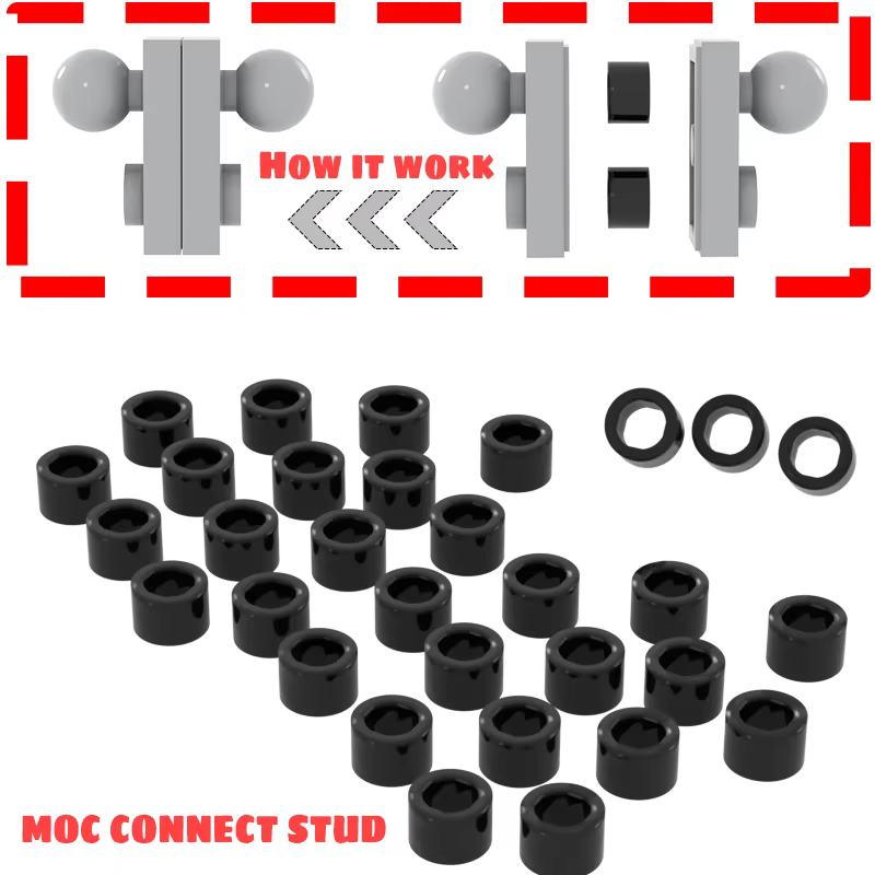Super Robot MOC, blocs de construction de boule de remorquage articulée modifiée, jouets compatibles avec la guerre pour enfants, Machine d'apprentissage précoce, cadeaux éducatifs
