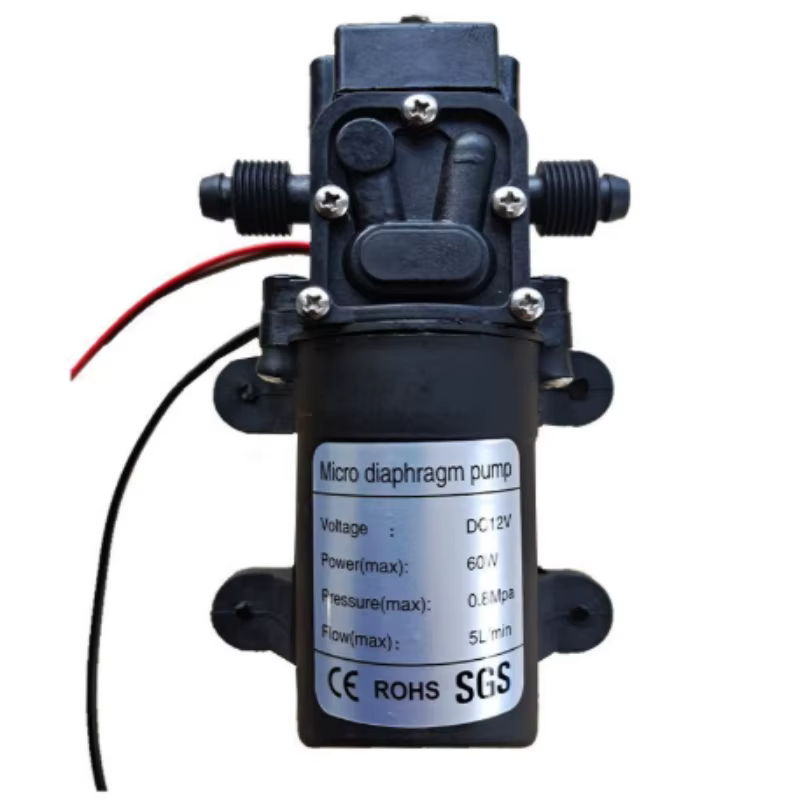 Mini pompe à eau à diaphragme 12V 60W 120PSI 5L/Min