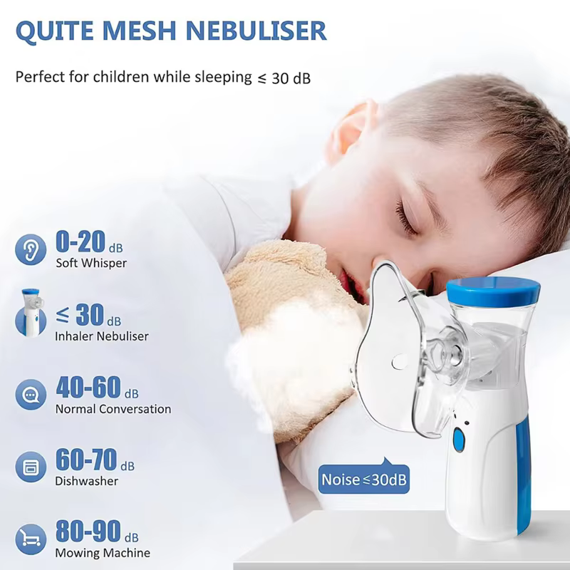 Nébuliseur médical Machine inhalateur d'asthme Mini USB portable automiseur enfants adulte enfant inhaler de vapeur nébuliseur à domicile soins de santé
