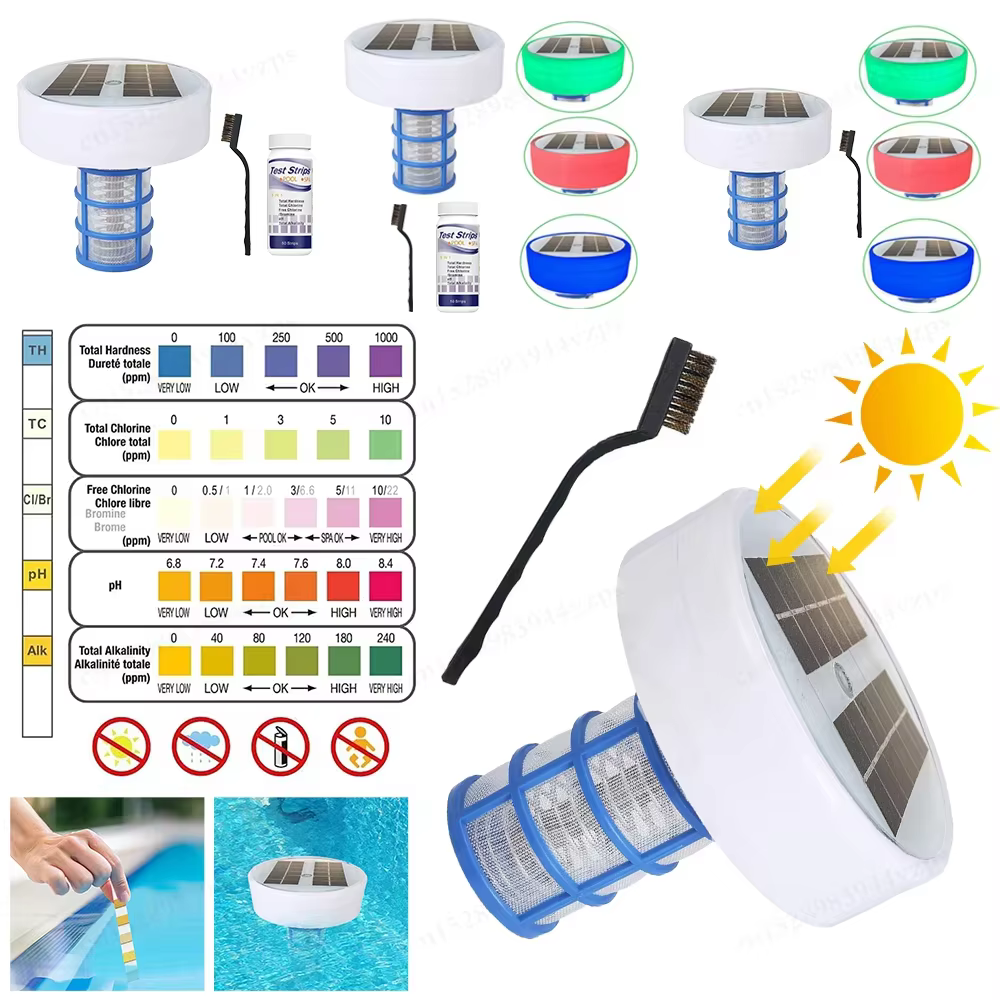 Ioniseur de piscine en cuivre flottant