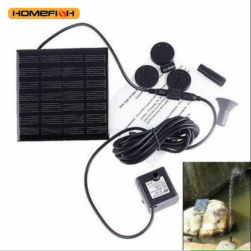 Mini pompe de fontaine solaire 1.2W