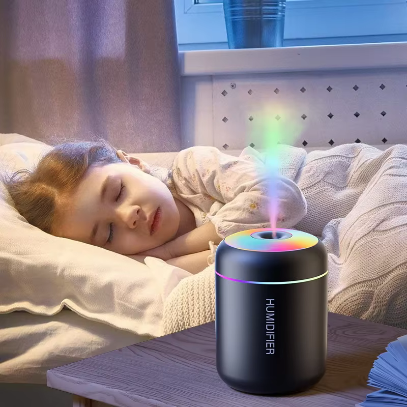 Mini humidificateur d'air électrique USB 180ML, diffuseur d'arôme, purificateur d'huile essentielle, brumisateur d'aromathérapie, lumières pour voiture, maison, chambre à coucher