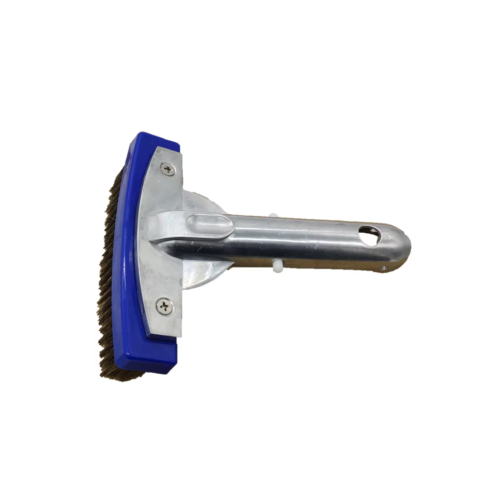 Brosse en acier pour piscine de 5 pouces
