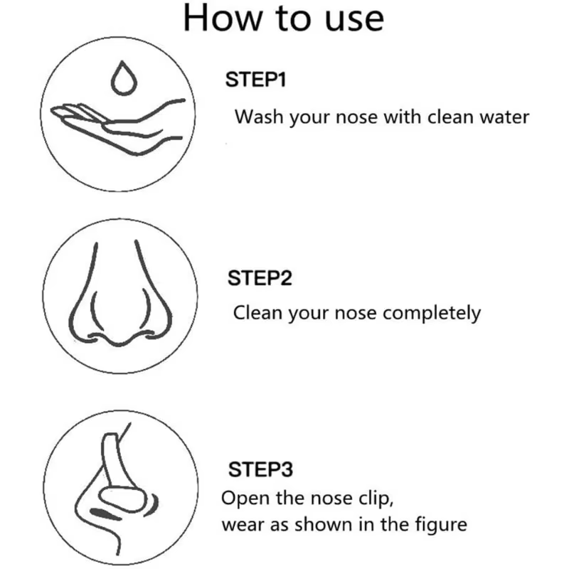 Lot de 2 pinces de nez pour la natation, professionnelles, anti-étouffement, confortables, imperméables et antidérapantes