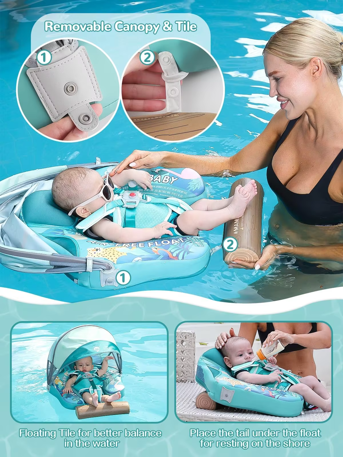Mambobaby Float : Bouée de natation pour bébé et tout-petit