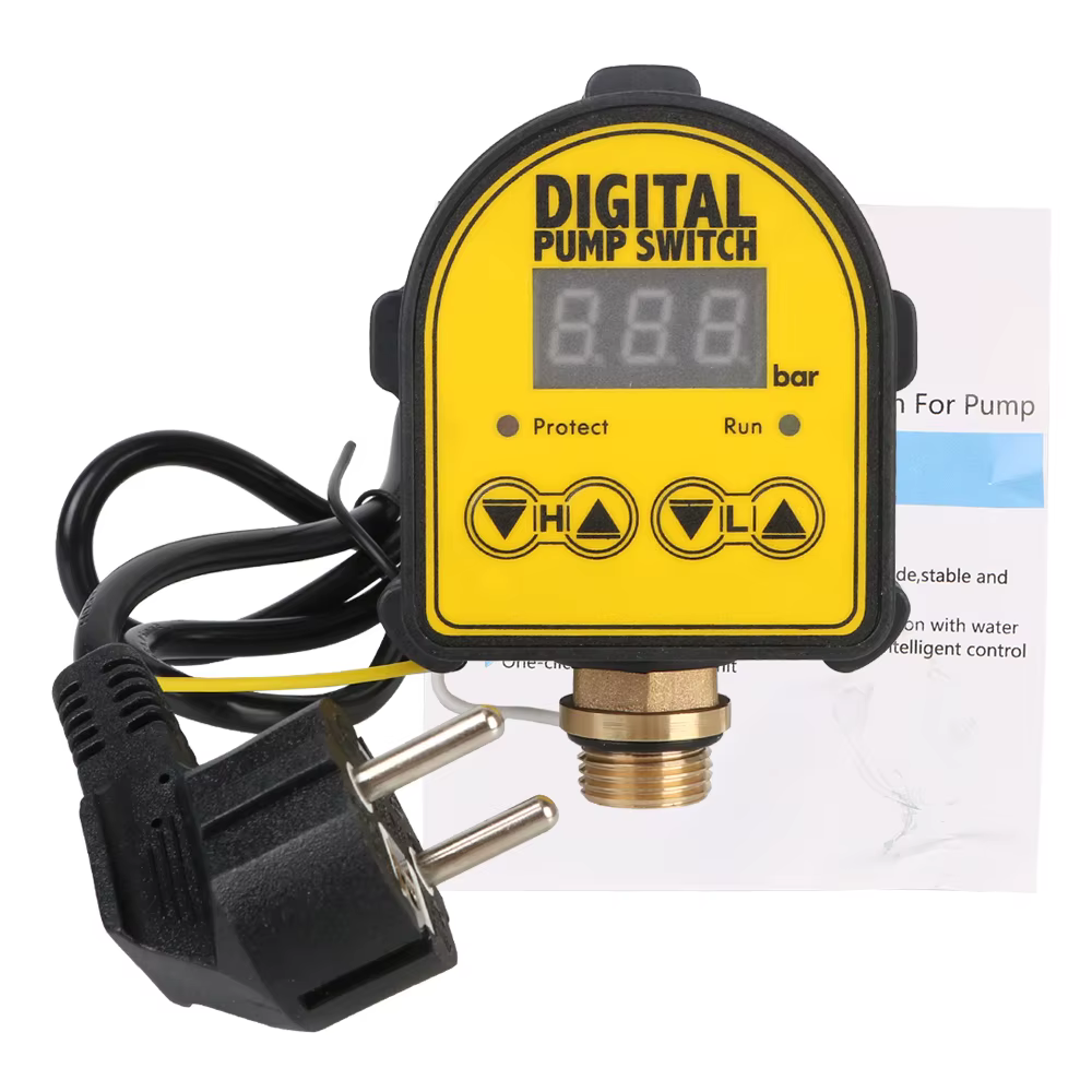 Pour pompe à eau marche/arrêt 220V numérique automatique