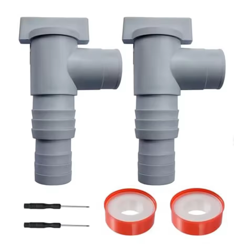 Adaptateur de pompe de filtre de piscine en PVC