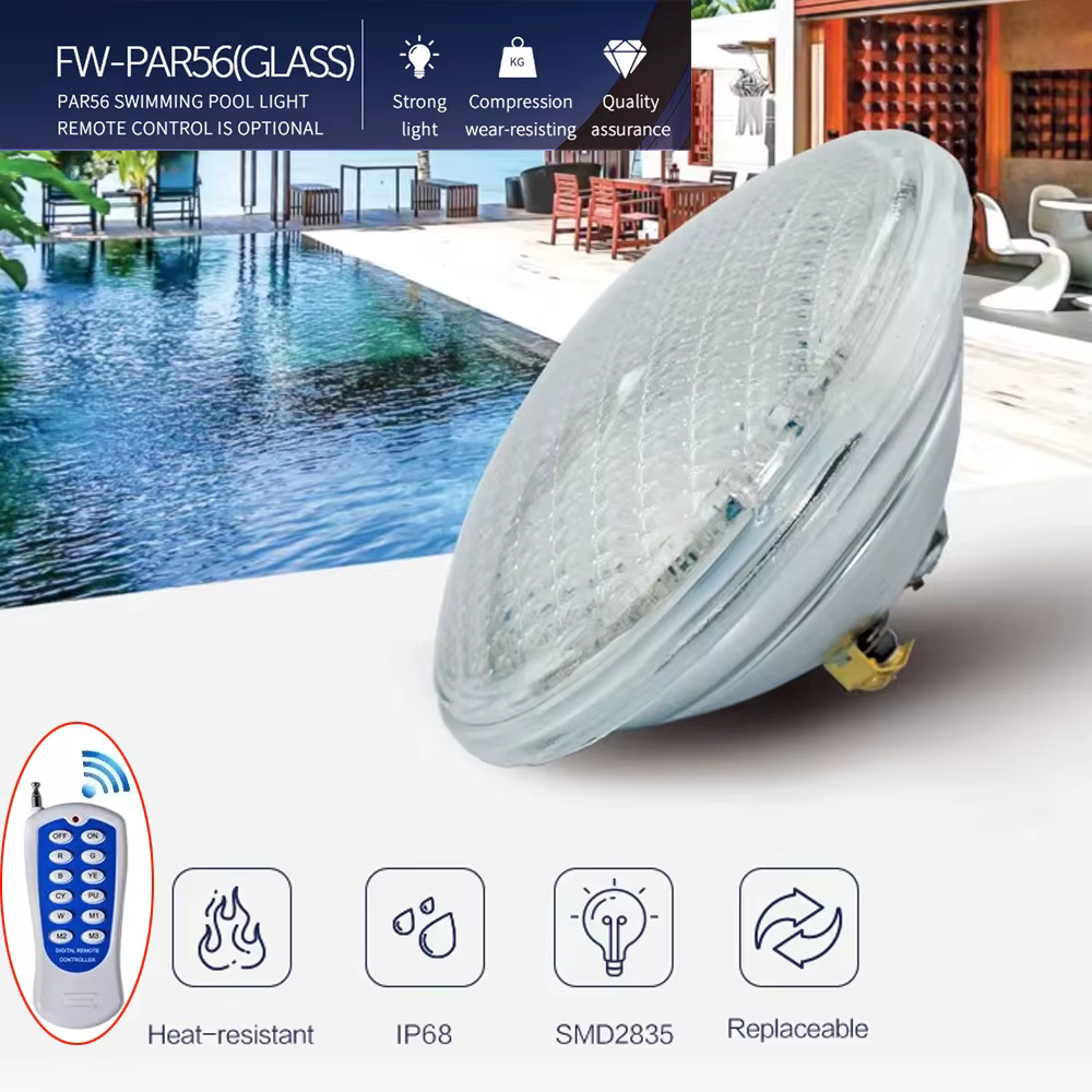 Lampe LED RGB PAR56 12V pour piscine