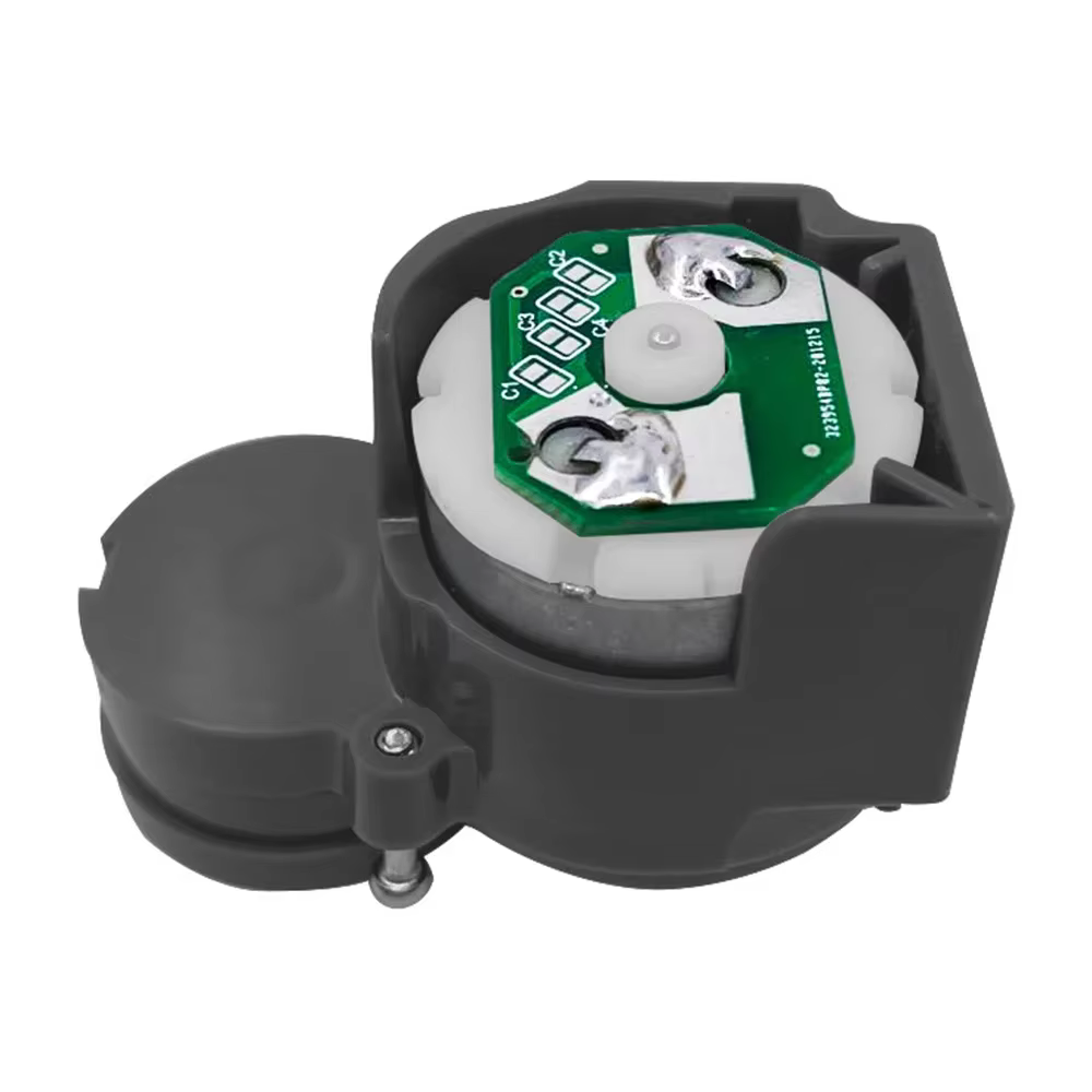 Un moteur de brosse latérale bleu/gris pour les séries IRobot Roomba 500/600/700/800, y compris les modèles 870, 880, 760, 770, 780, 500