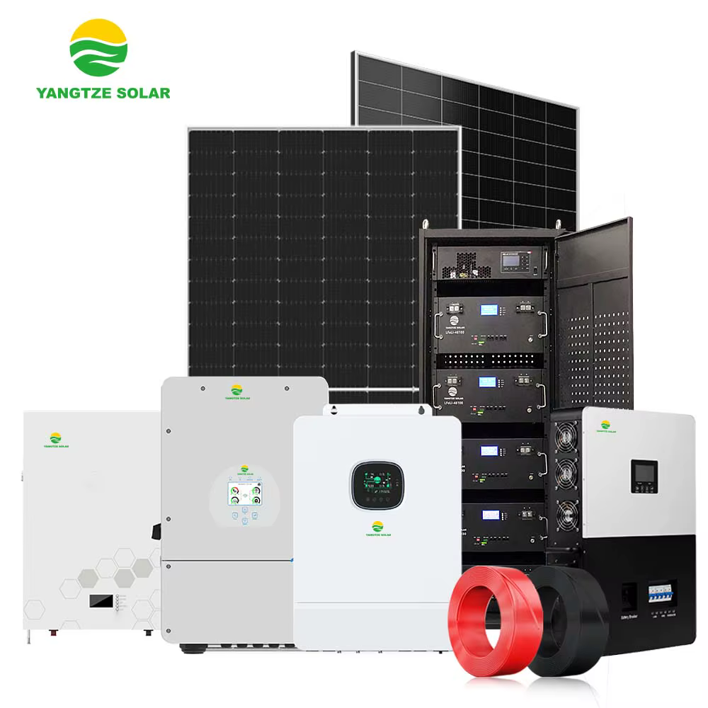 Système solaire hybride complet pour la maison, en promotion, 15 kW