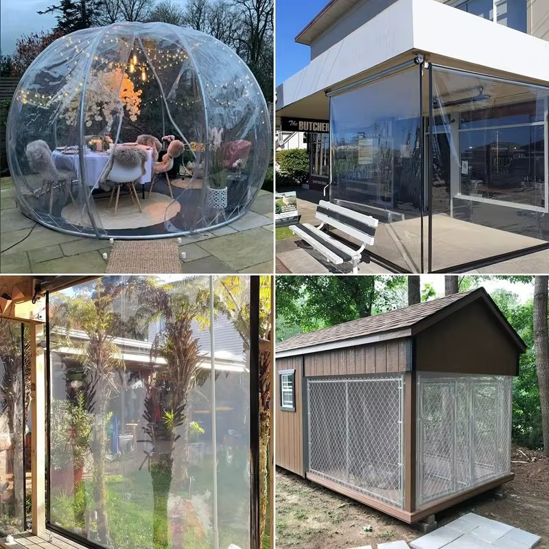 TarLII Garden TarLII-Bâche transparente XR imperméable à l'eau et à la pluie