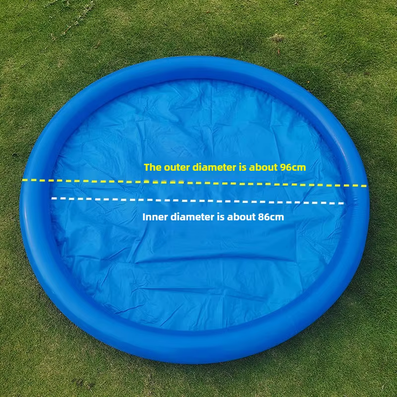 Piscine gonflable Portable avec anneau pour spectacle de bulles et accessoires de Performance sur scène