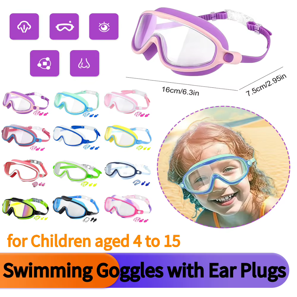 Lunettes de natation antibuée
