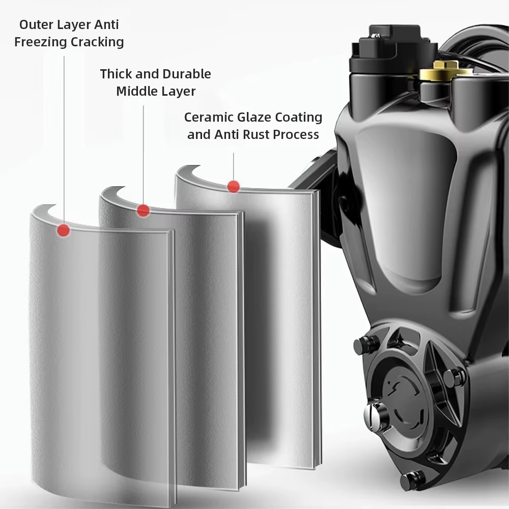 Pompe à eau 220V, pompe Booster à affichage numérique