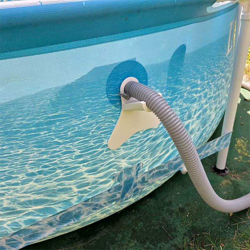 Support de tuyau de piscine