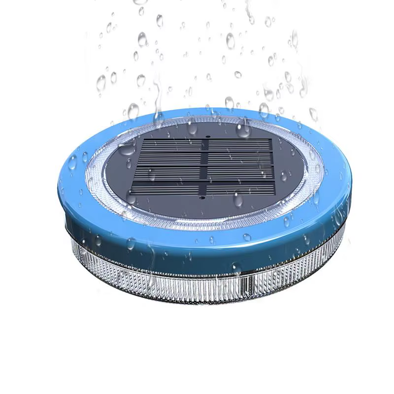 Lampe de piscine solaire à LED