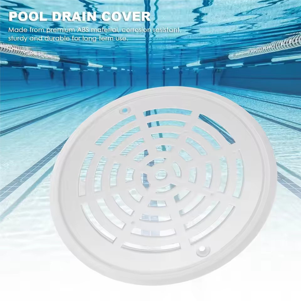 Drain principal de piscine de 8 pouces
