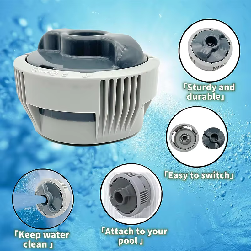 Système de distribution de chlore chimique de piscine P05345 P03821
