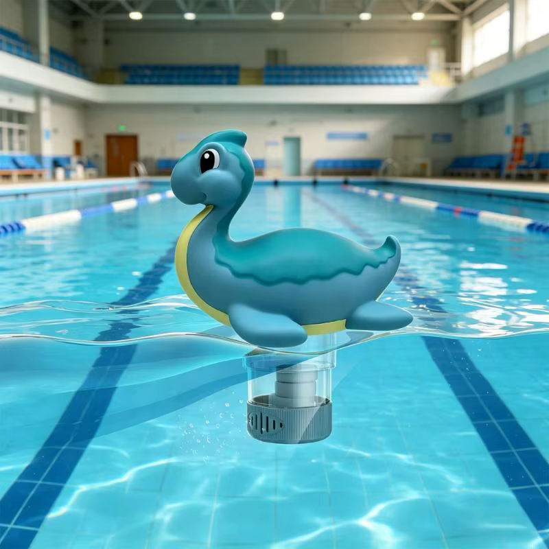 Mini distributeur comprimés chlore pour piscines caractéristiques l'eau