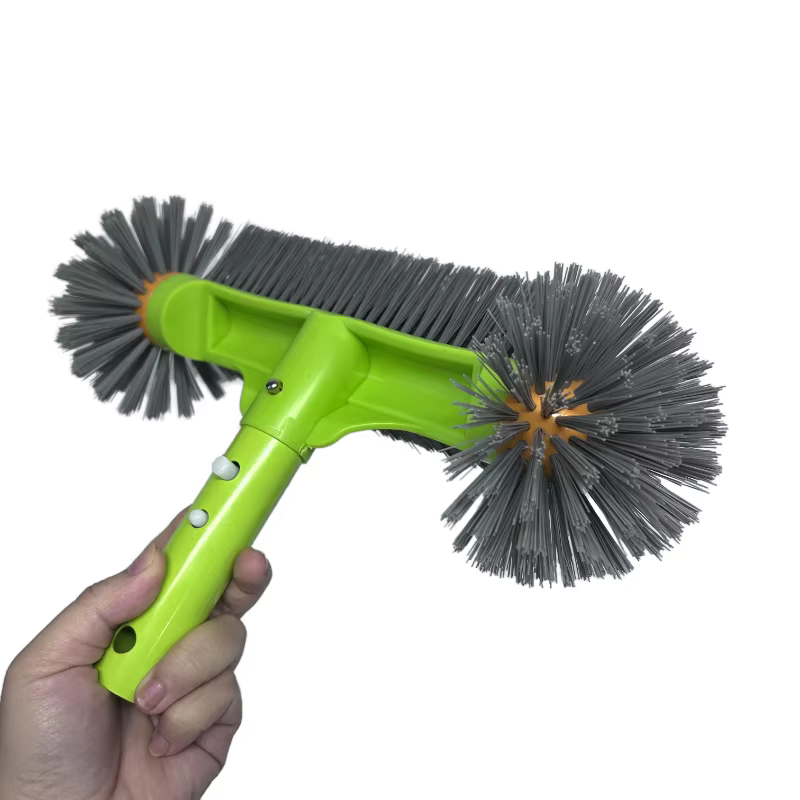 Tête de brosse pour piscine avec extrémités rondes
