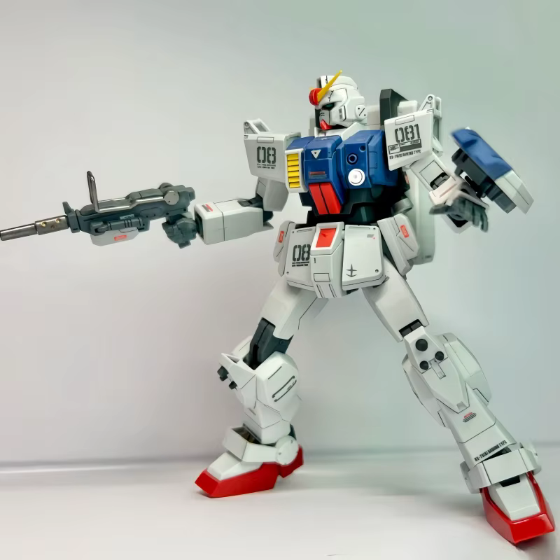 Kuku modèle Kk 1/144 Hg Rx-79g, Kit d'assemblage de Type sol, figurine d'action Robot, Kits de modèles en plastique, jouet cadeau personnalisé, en Stock