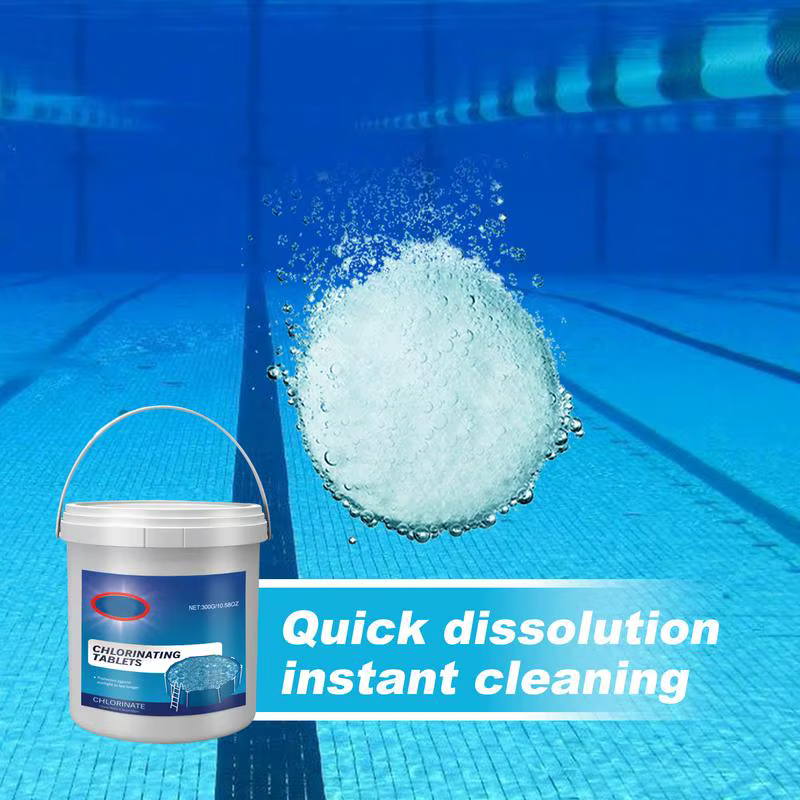 Comprimés de piscine effervescents