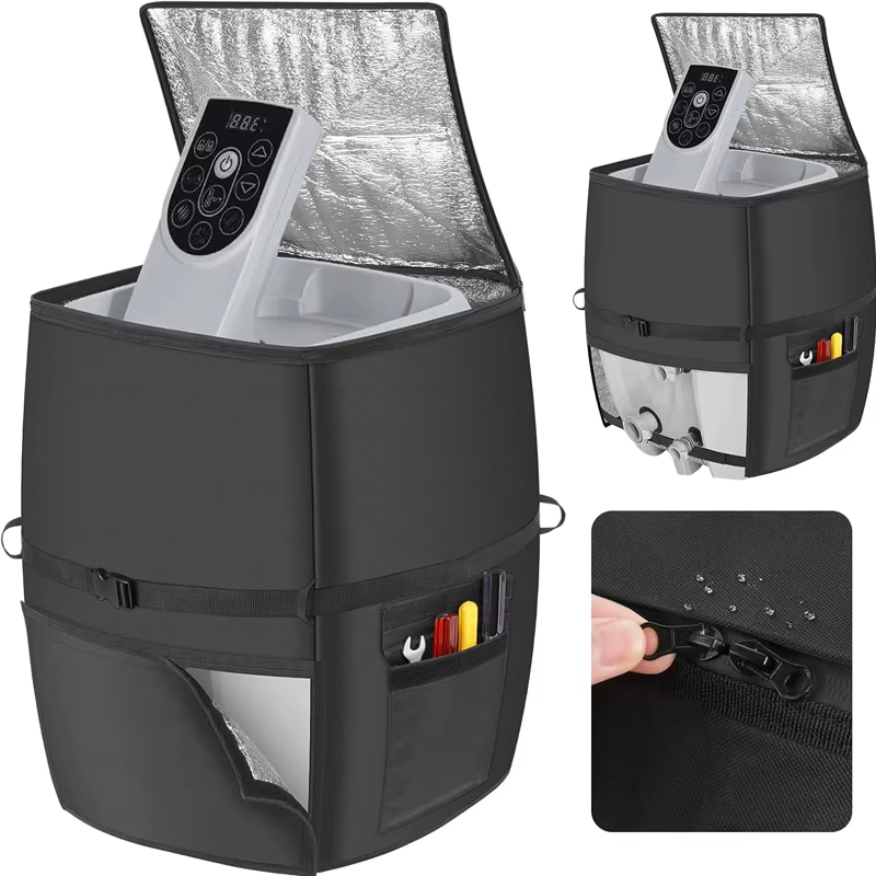 Couvercle de pompe de chauffe-eau gonflable universel pour spa