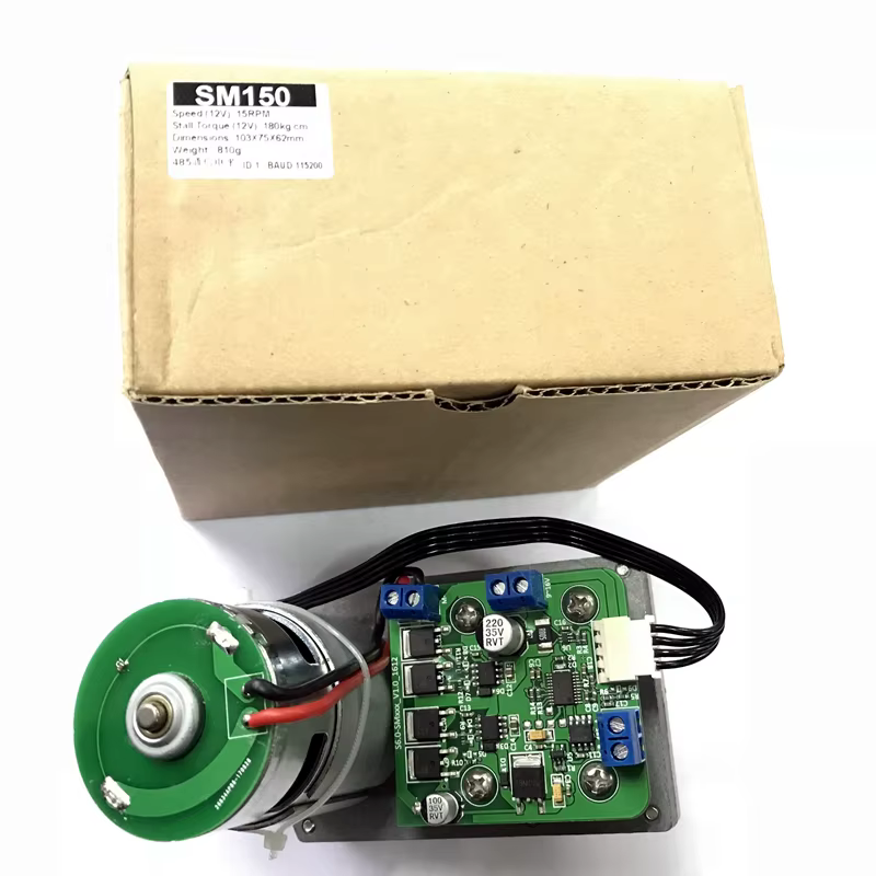 Robot servo RS485 12V 100kg 150kg, grand couple, pour voiture RC, quadrirotor, bricolage, robot humanoïde, équipement industriel avec feedback SM150