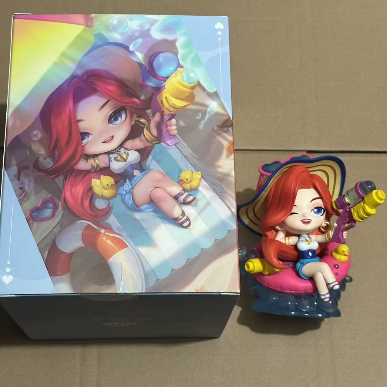 Fiesta à la piscine Miss Fortune Figure Emballage d'origine authentique Tout neuf (nous ne avons pas dans le jeu Digital pour donner à l'extérieur)