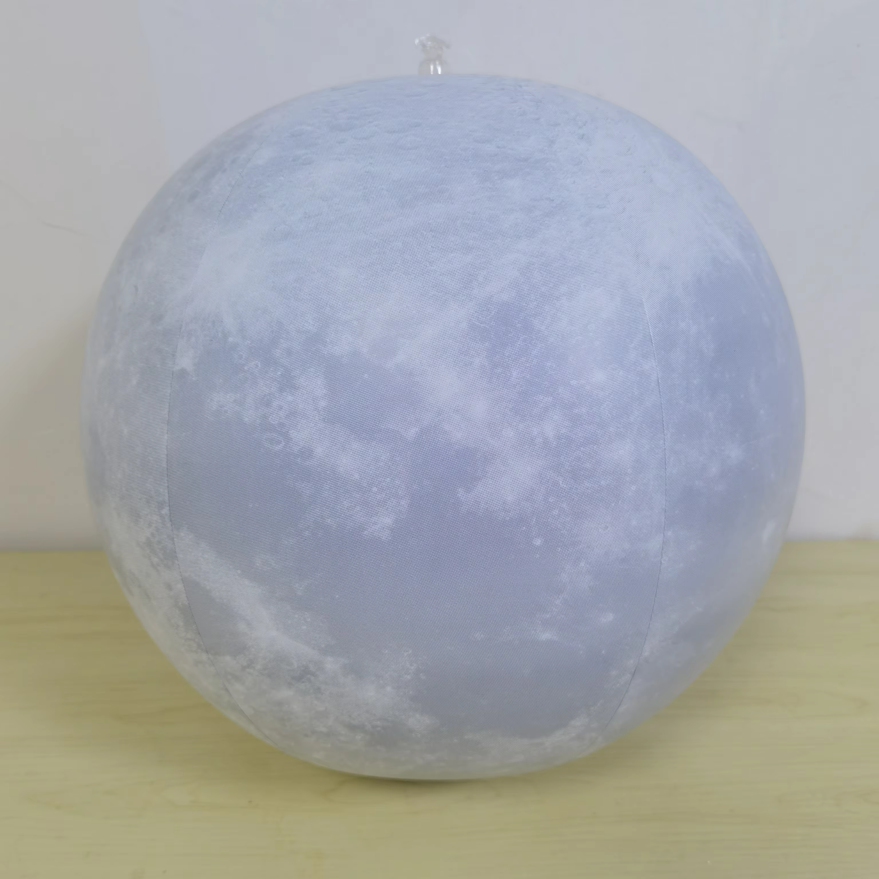 PVC40cm lune rempli led16 couleur télécommande boule lumineuse piscine extérieure disposition gonflable flottant balle de plage