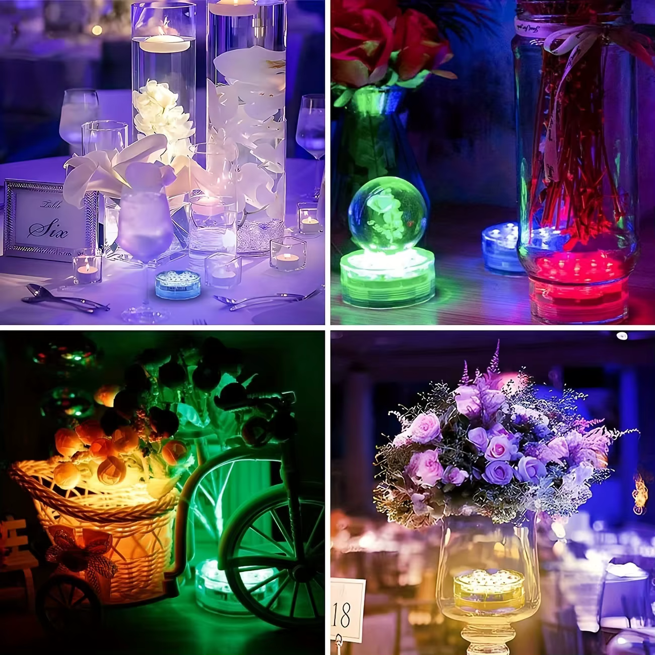 Lampes RGB intelligentes pour piscine