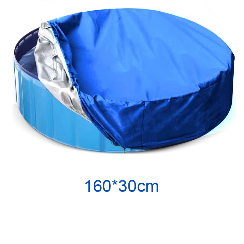 Couverture de piscine ronde pour cour extérieure