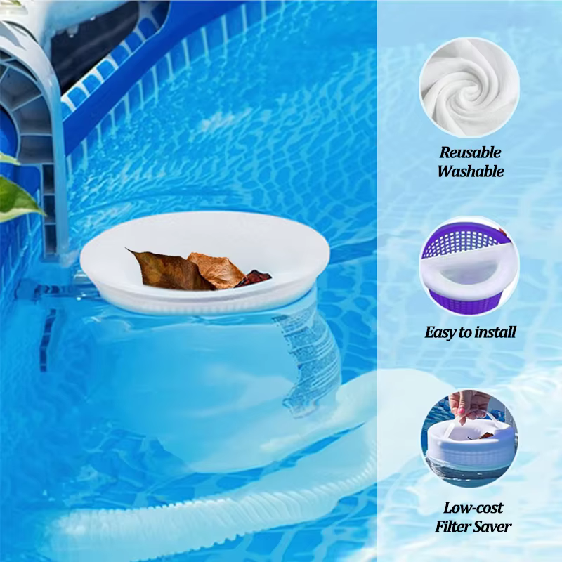 5-20 pièces Chaussettes de skimmer de piscine réutilisables