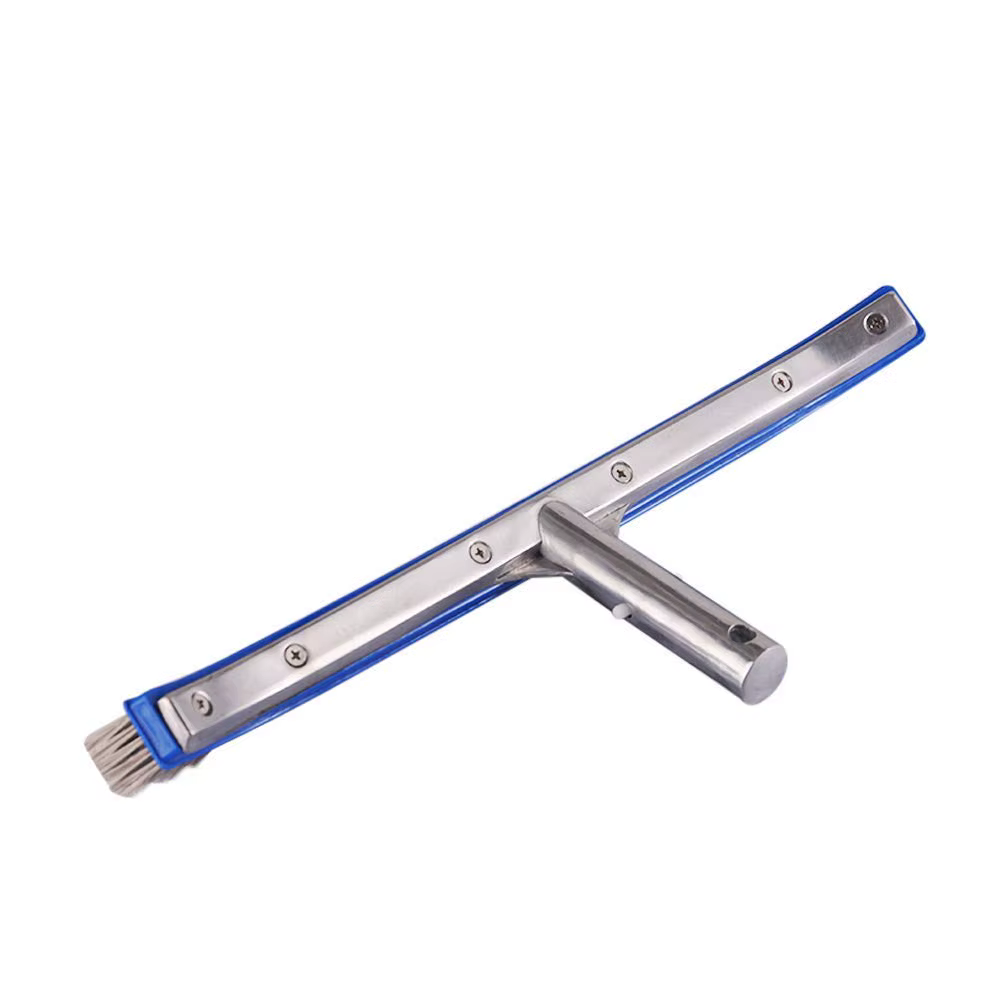 Brosse en acier pour piscine de 18 pouces